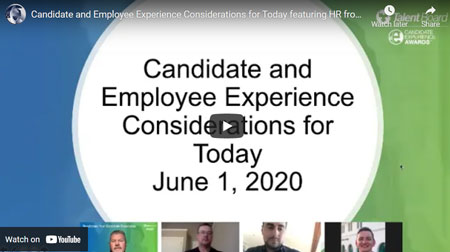 employee and candidate experience considerations for today
